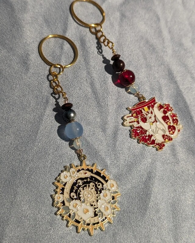 Porte clé assortie Renard ou Serpent