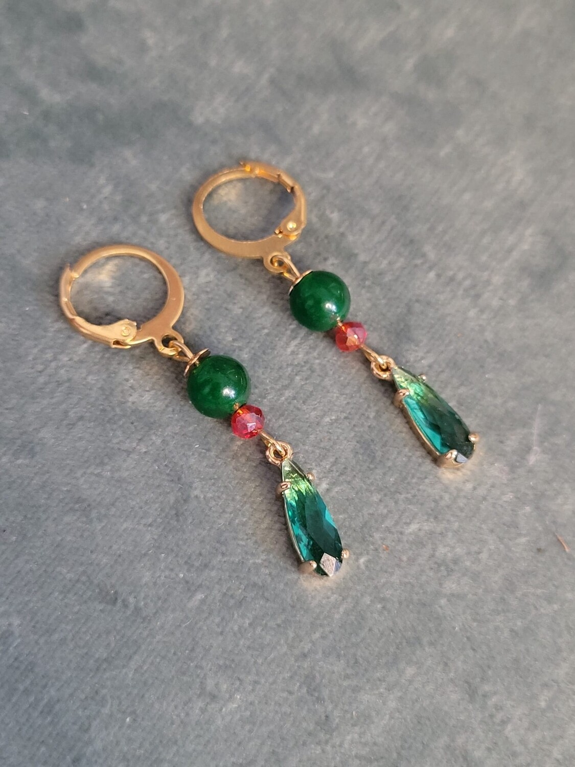 Boucles d&#39;oreilles château ambulant