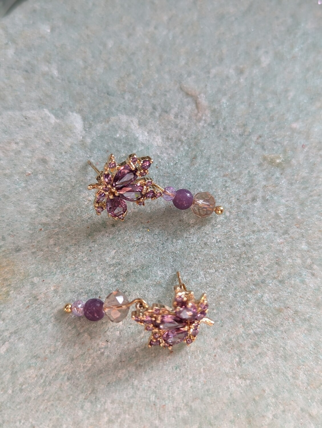 Boucles d&#39;oreilles feuille d&#39;Erable
