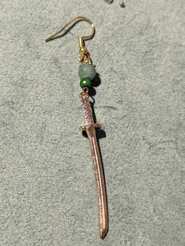 Boucles d&#39;oreilles katana prestige 