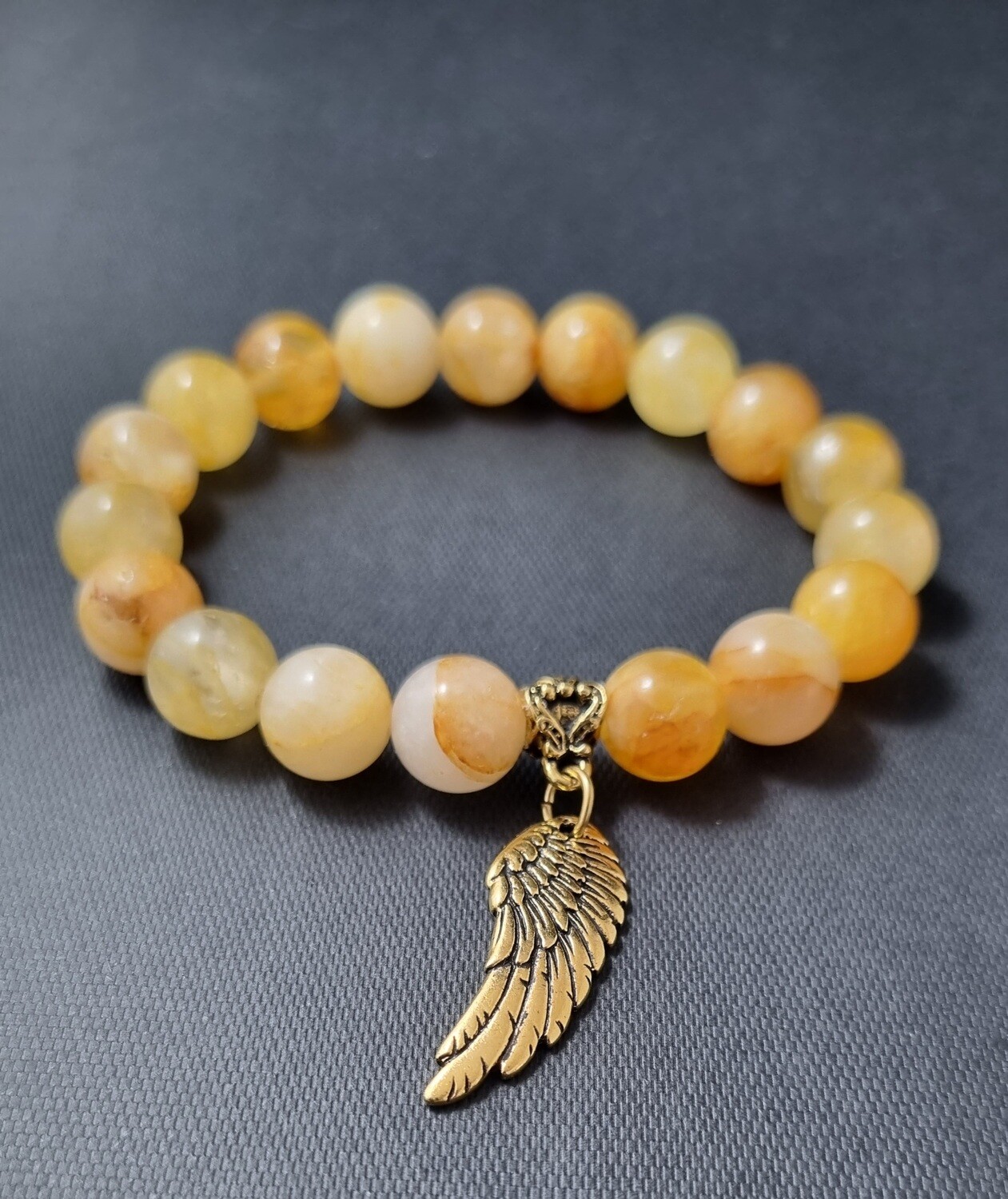 Golden Healer Quartz Stretch Bracelet