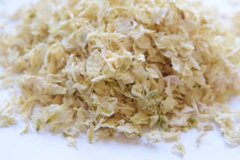 Ivory Delphinium Petal Confetti