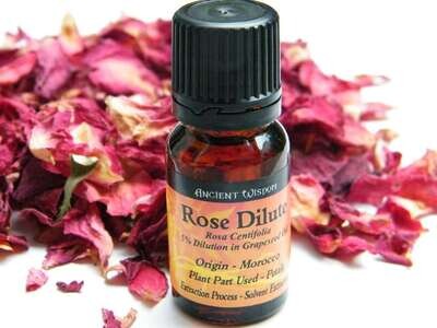Rose essential oil dilute