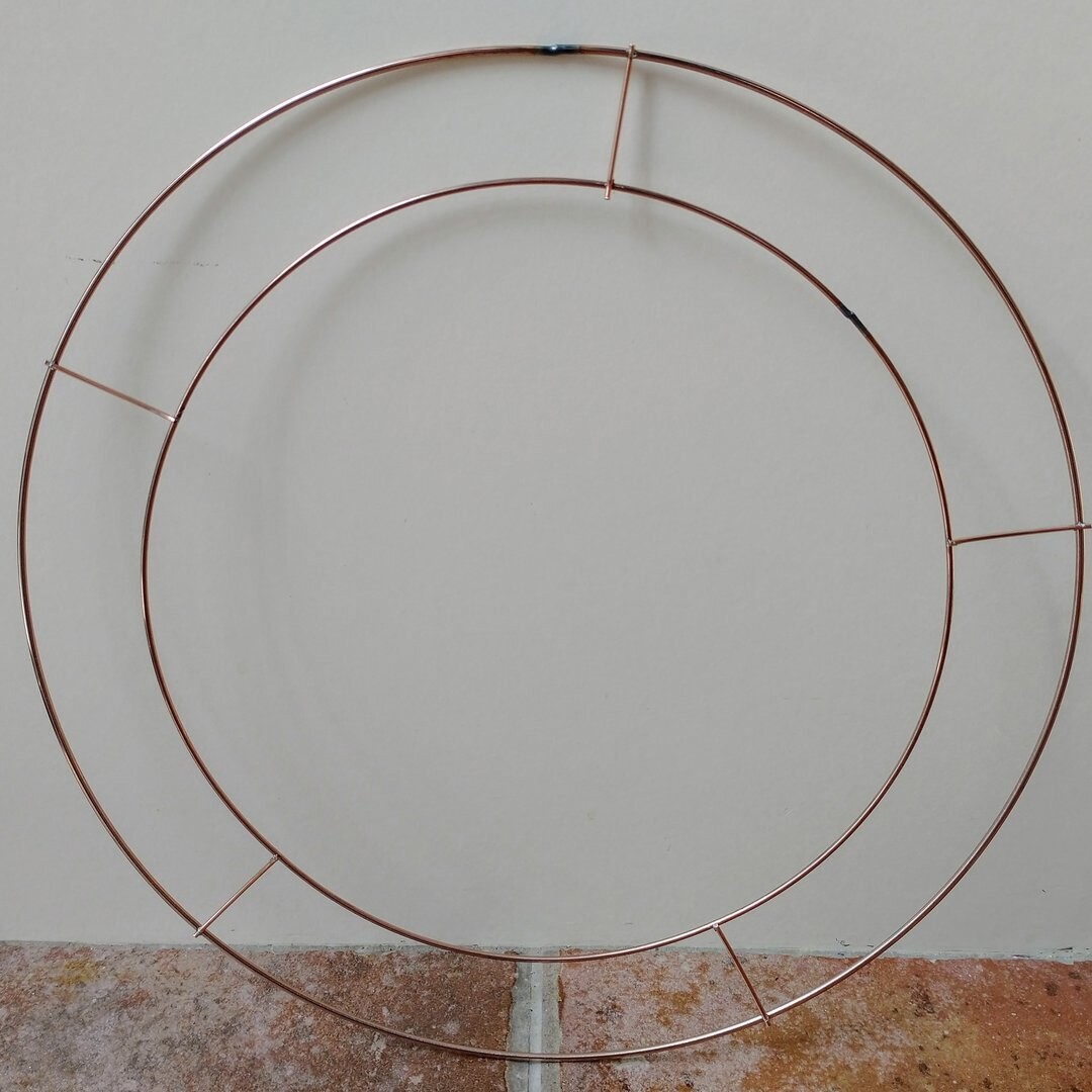Wreath base metal 30cm 12&quot;