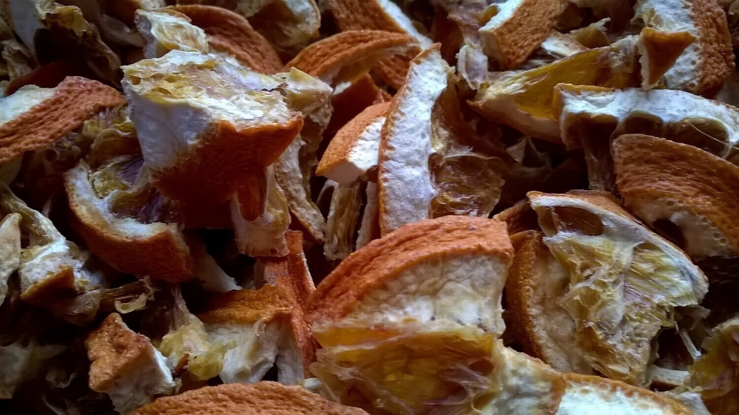 dried orange triangles