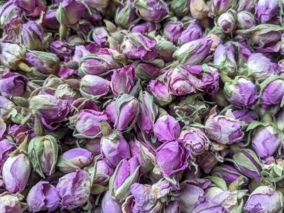 wholesale pink rose buds dried