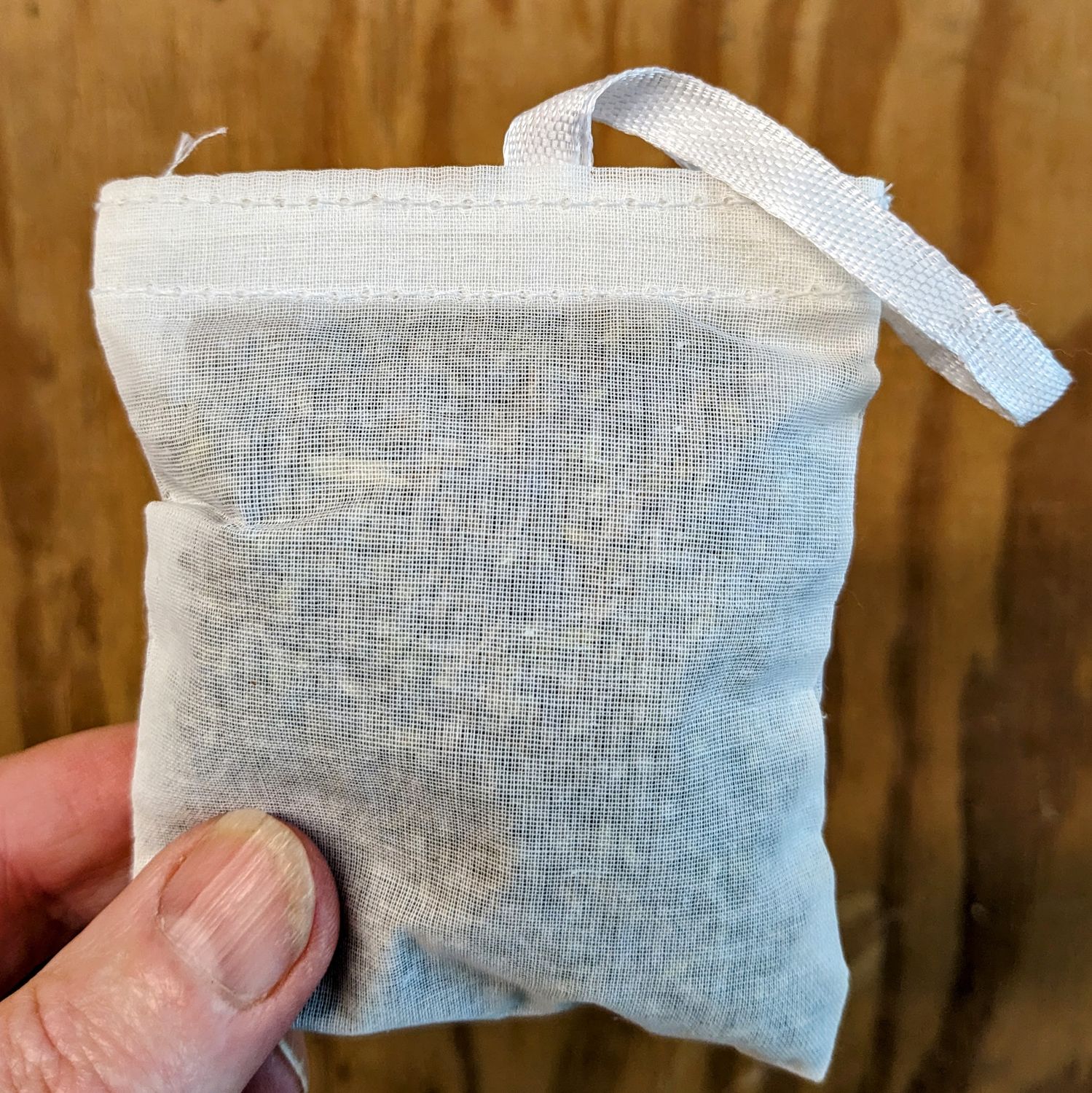 lavender bag cotton pouch white