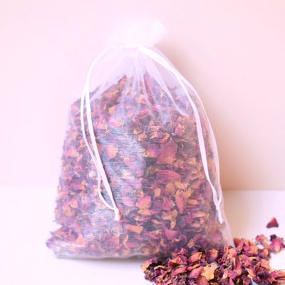 rose petals potpourri bag