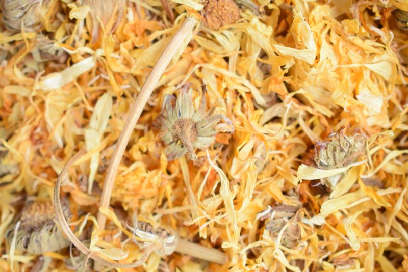 calendula flowers dried