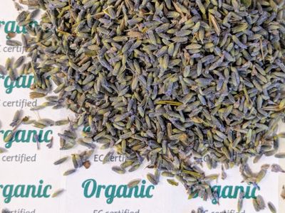 organic dried lavender grains