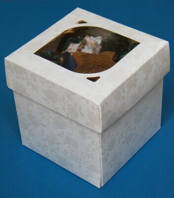 Two piece ivory box empty Pack of 10 - Sale Two Piece Ivory Box