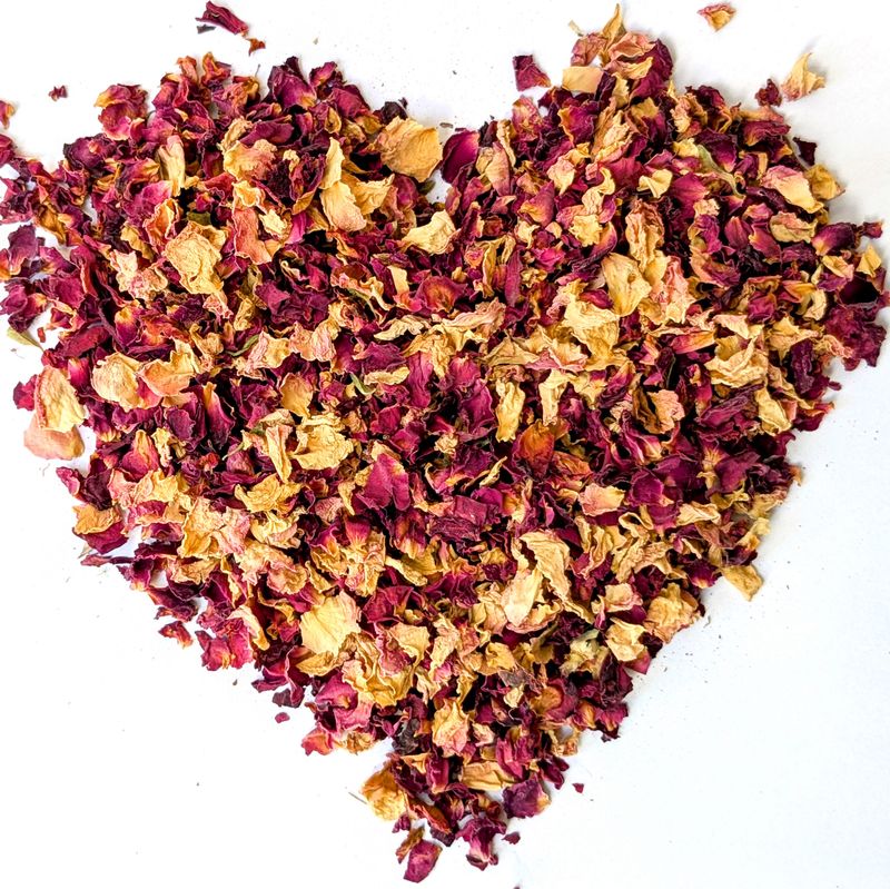 rose petal confetti