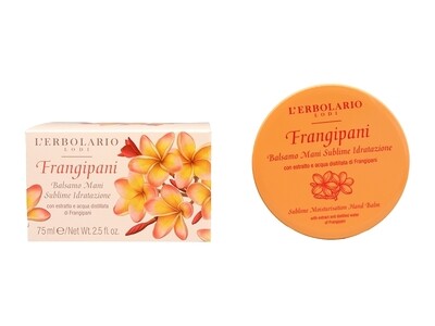 Balsamo Mani Sublime Idratazione Frangipani - L'Erbolario