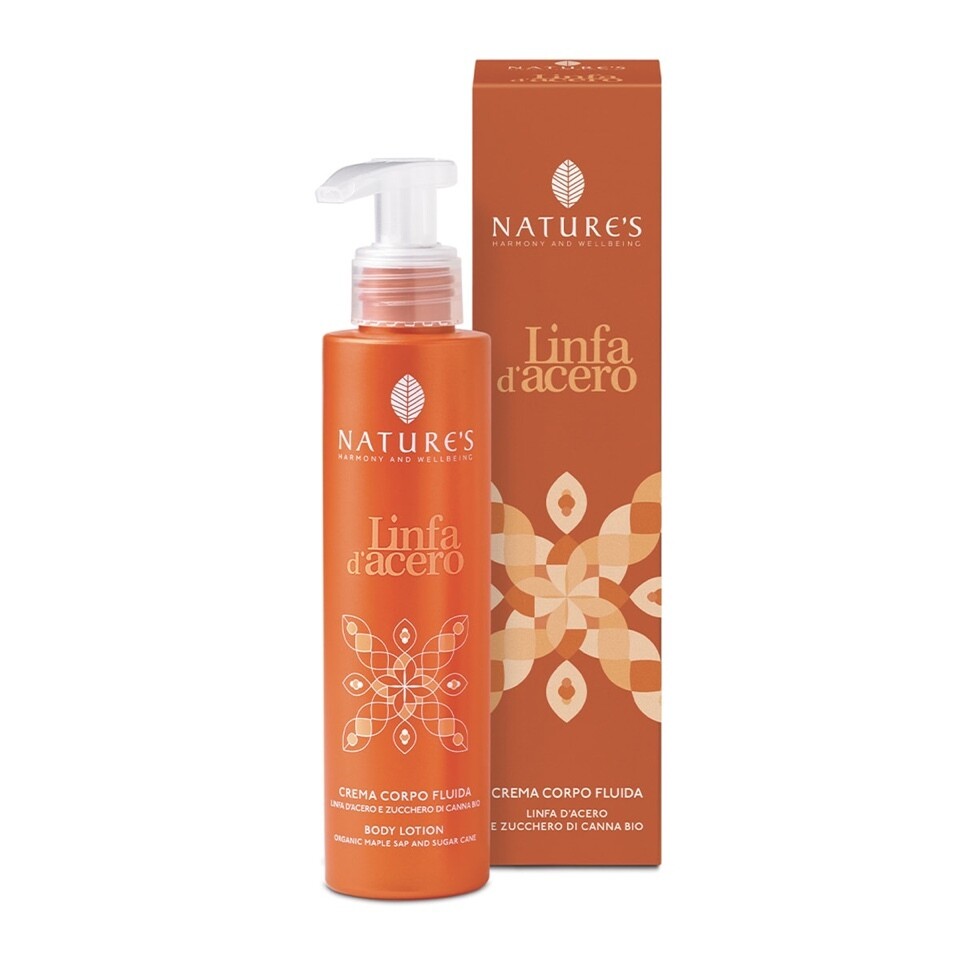 Crema Corpo Fluida Linfa d’acero Nature’s