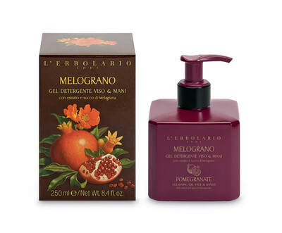 Gel detergente viso & mani Melograno  L' Erbolario