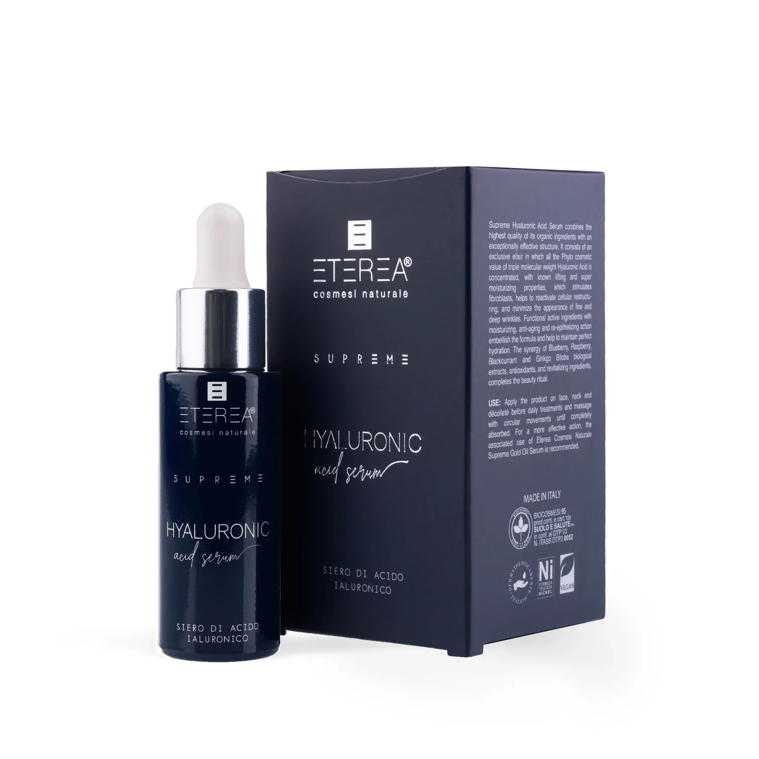 Supreme siero di acido ialuronico - Eterea Cosmesi Naturale