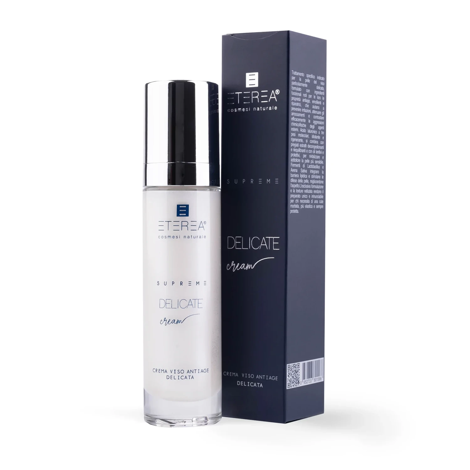 Supreme crema viso antiage pelli delicate - Eterea Cosmesi Naturale