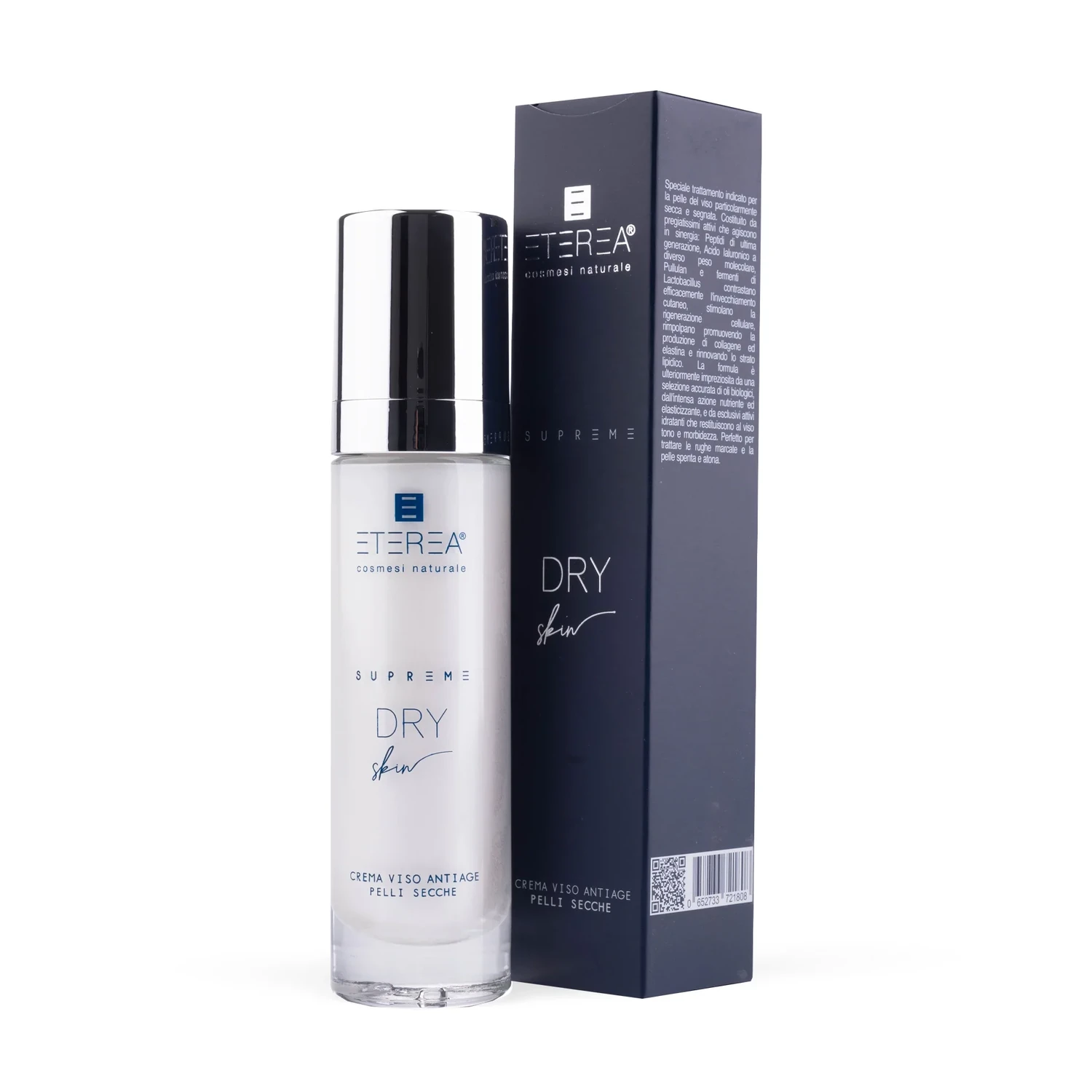 Supreme crema viso antiage pelli secche - Eterea Cosmesi Naturale