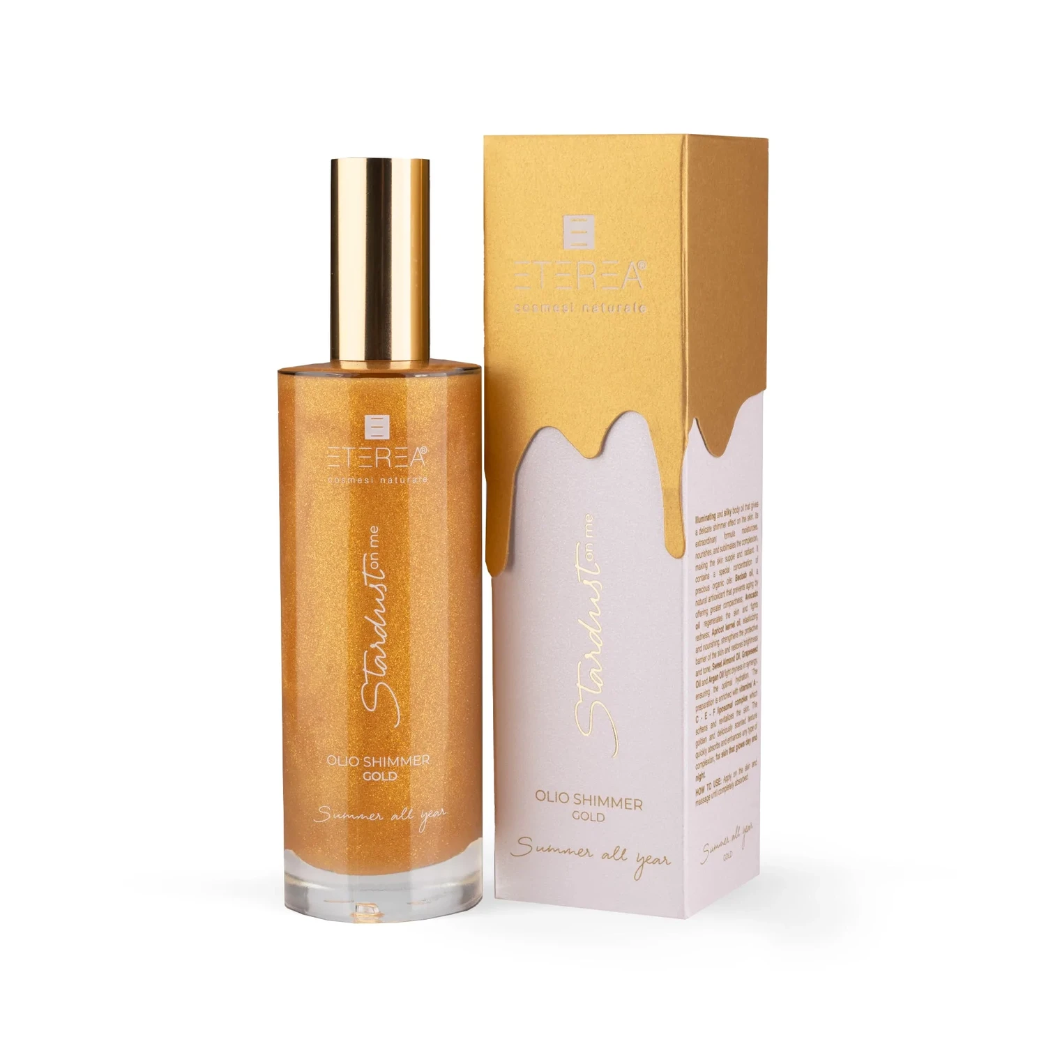 Stardust on me Olio shimmer GOLD - Eterea Cosmesi Naturale