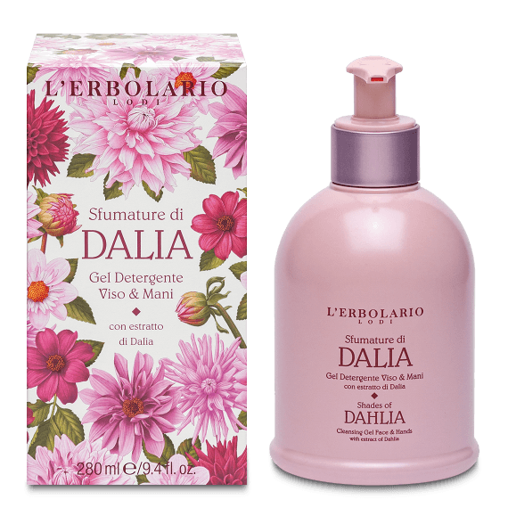 Gel Detergente viso&mani Sfumature di Dalia - L'Erbolario