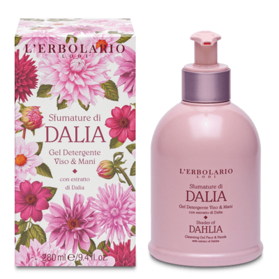 Gel Detergente viso&mani Sfumature di Dalia - L'Erbolario