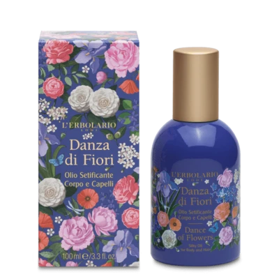 Olio setificante corpo e capelli Danza di Fiori - L'Erbolario