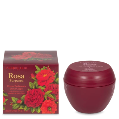 Crema profumata per il corpo Rosa Purpurea - L'Erbolario