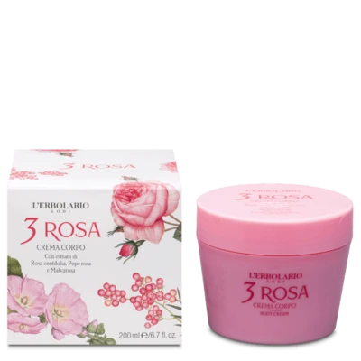Crema corpo 3 Rosa - L'Erbolario