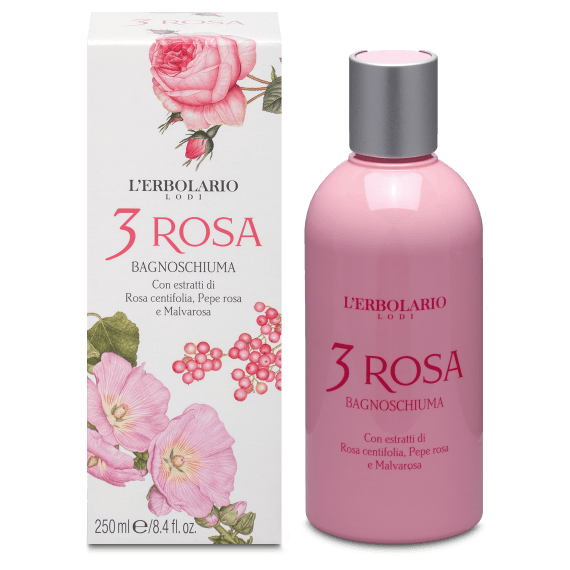 Bagnoschiuma 3 Rosa - L'Erbolario