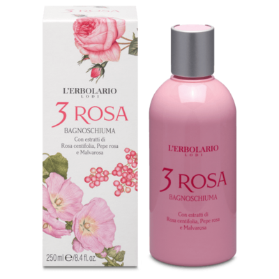 Bagnoschiuma 3 Rosa - L'Erbolario