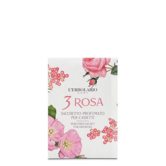 Sacchetto profumato per cassetti 3 Rosa - L'Erbolario
