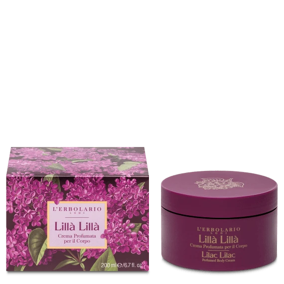 Crema profumata per il Corpo Lillà Lillà - L'Erbolario