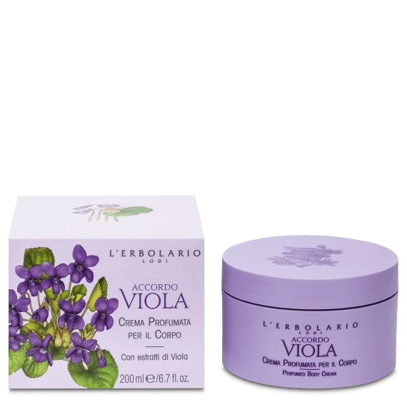 Crema Profumata per il Corpo Accordo Viola - L'Erbolario