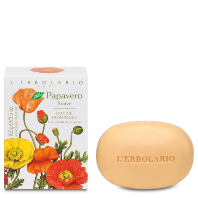 Sapone Profumato Papavero Soave - L'Erbolario