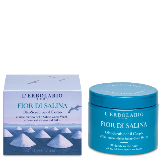 OleoScrub per il Corpo Fior di Salina - L'Erbolario