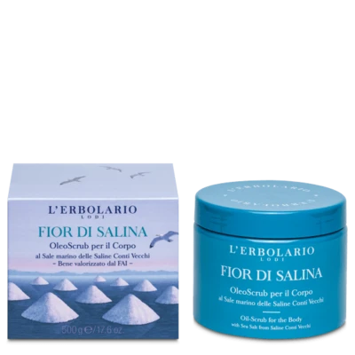 OleoScrub per il Corpo Fior di Salina - L'Erbolario