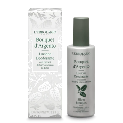 Lozione Deodorante Bouquet d'Argento - L'Erbolario