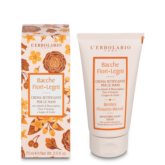 Crema Setificante per le Mani Bacche Fiori Legni - L'Erbolario