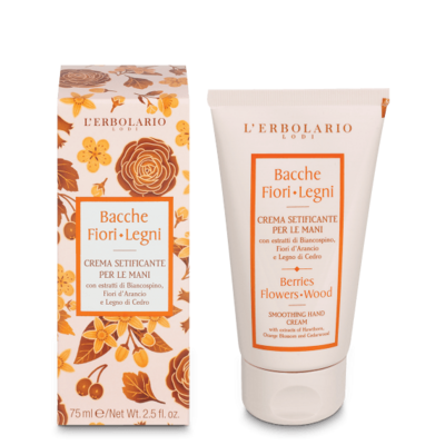 Crema Setificante per le Mani Bacche Fiori Legni - L'Erbolario