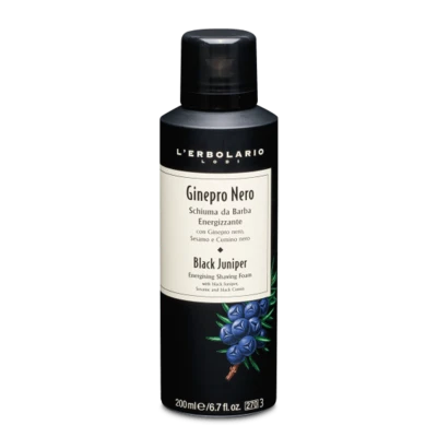 Schiuma da Barba Energizzante Ginepro Nero - L'Erbolario