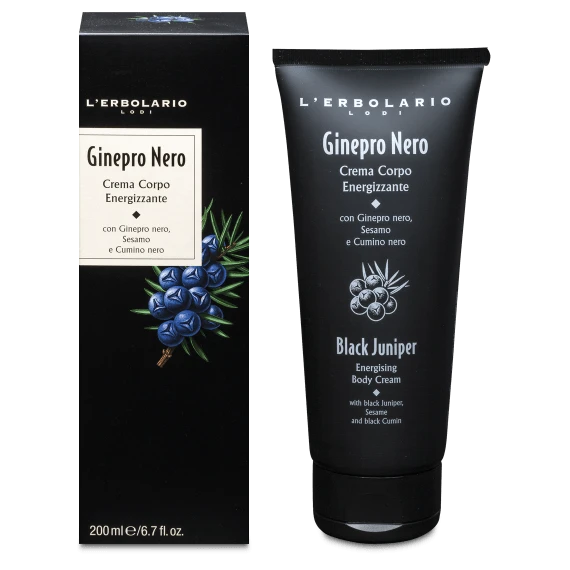 Crema Corpo Energizzante Ginepro Nero - L'Erbolario