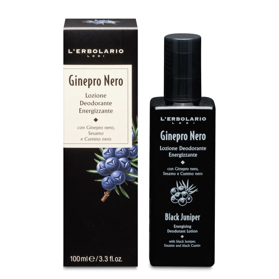 Lozione Deodorante Energizzante Ginepro Nero - L'Erbolario