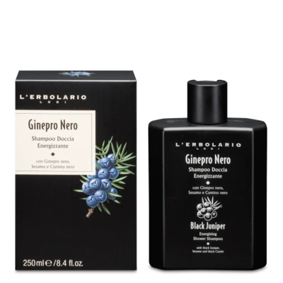 Shampoo Doccia Energizzante Ginepro Nero - L'Erbolario