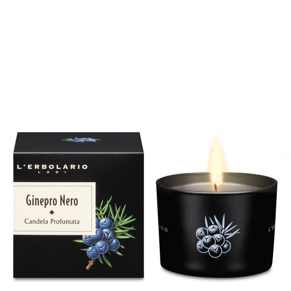Candela Profumata Ginepro Nero - L'Erbolario