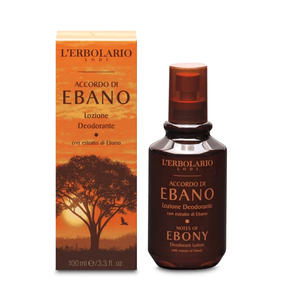 Lozione Deodorante Accordo di Ebano - L'Erbolario