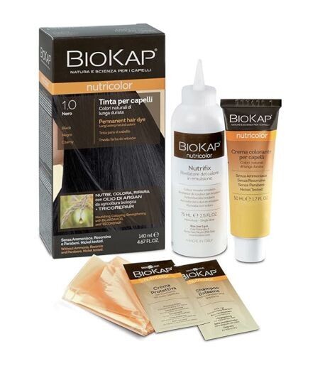 Nutricolor Tinta 1.0 Nero - Biokap