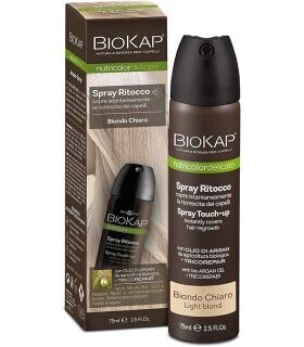 Spray ritocco ricrescita Biondo chiaro - Biokap