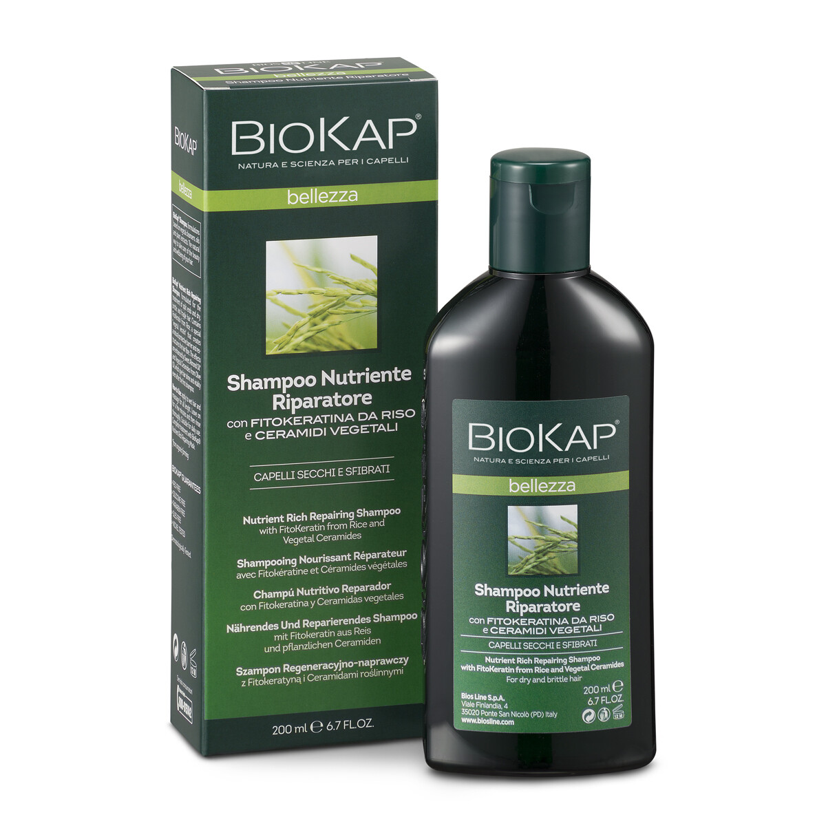 Shampoo nutriente riparatore - Biokap
