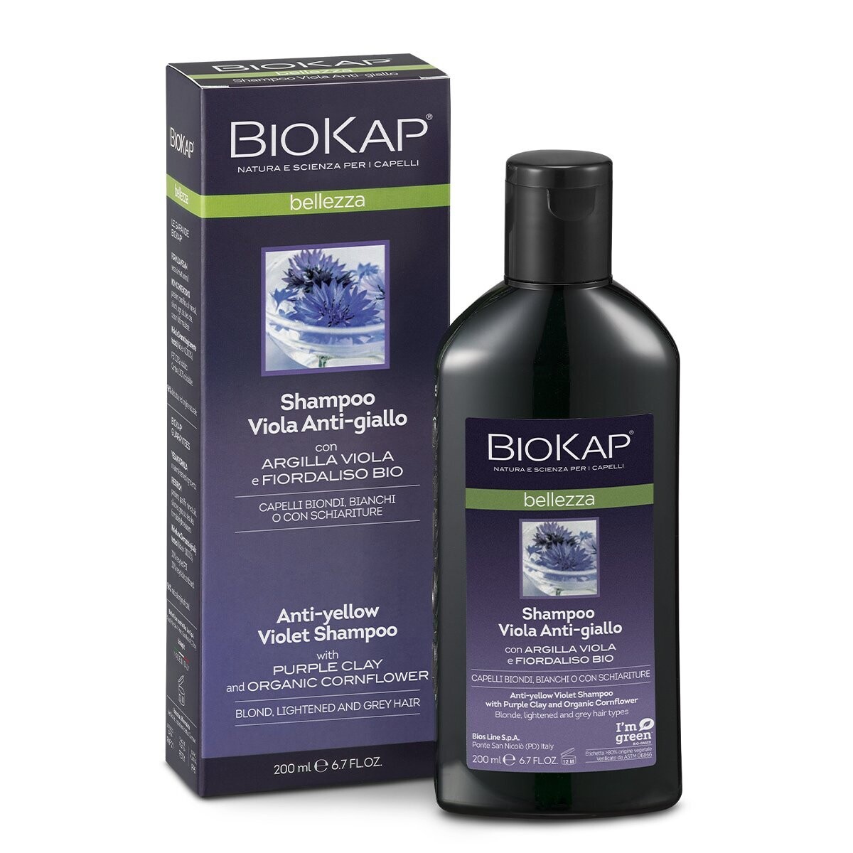 Shampoo Viola antigiallo - Biokap