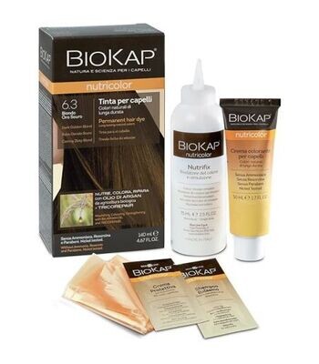 Nutricolor Tinta 6.3 Biondo oro scuro- Biokap